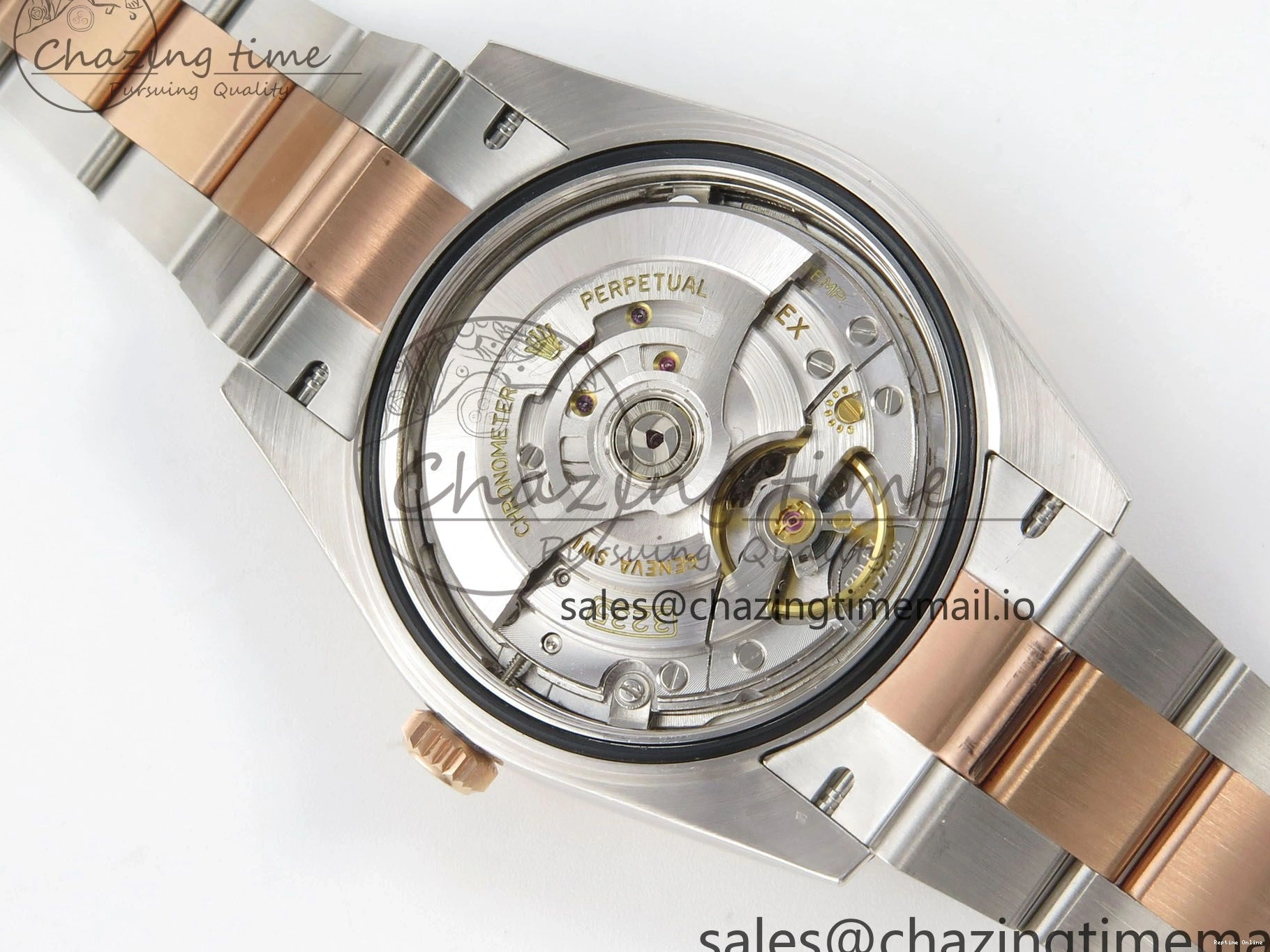 0208 DateJust 41 126331 SS RG ARF 1:1 Best Edition White MOP Diamonds Dial on Oyster Bracelet SH3235 (Weighted) UrbanChic 186